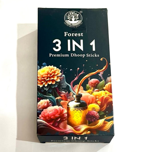 Forest 3 IN 1 Premium Dhoop Sticks (90 gms)