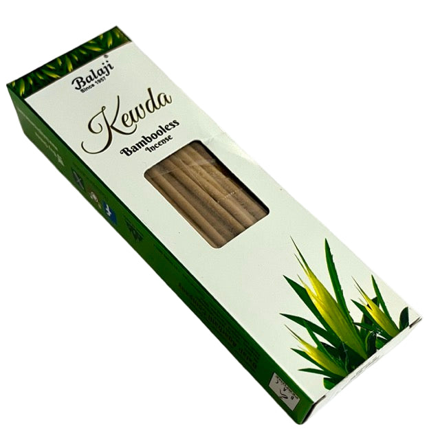 Balaji KEWDA Premium Thin Bambooless Dhoop Sticks (100 gm)