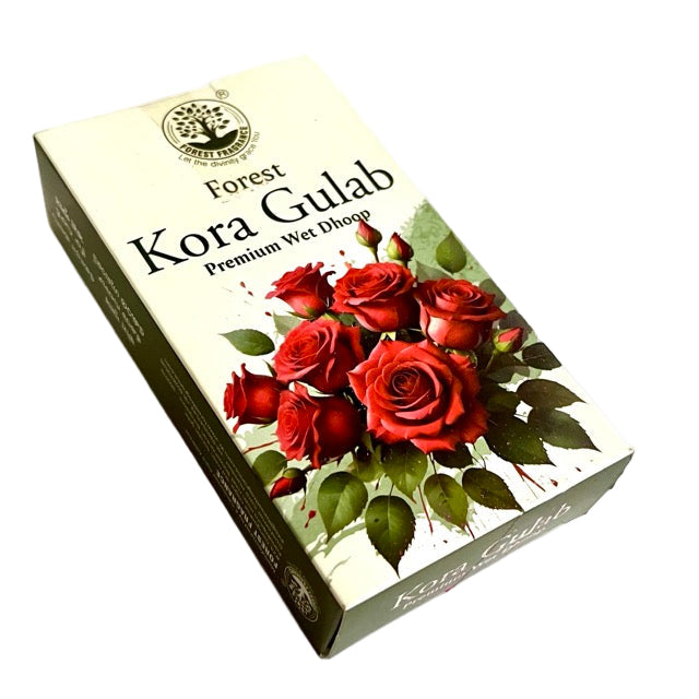 Forest KORA GULAB Premium Wet Dhoop (10 sticks)