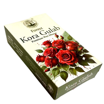 Forest KORA GULAB Premium Wet Dhoop (10 sticks)