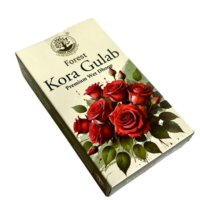Forest KORA GULAB Premium Wet Dhoop (10 sticks)