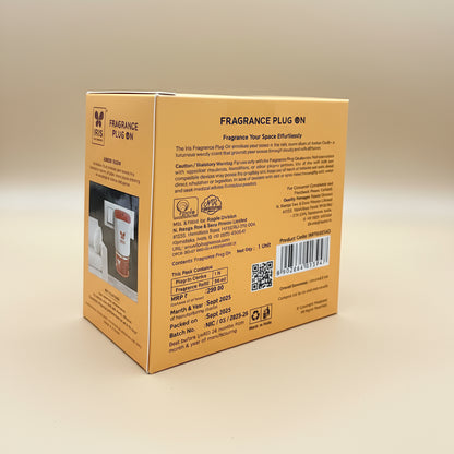 IRIS Fragrance Plug On AMBER OUDH Reed Diffuser (100gm)