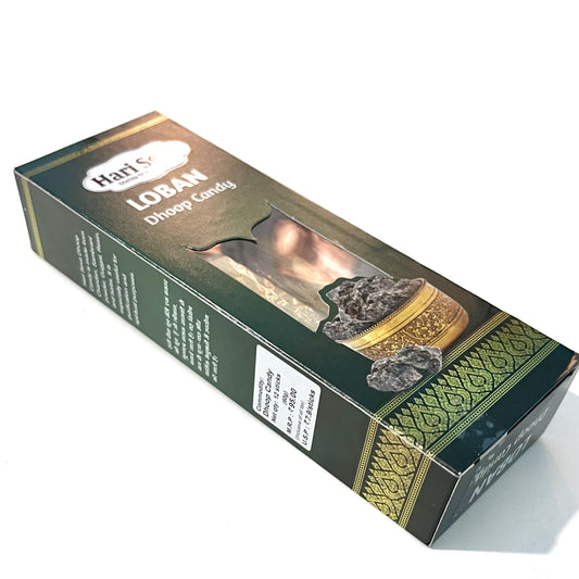 Hari Darshan Hari Seva LOBAN Dhoop Candy ( 12 sticks )