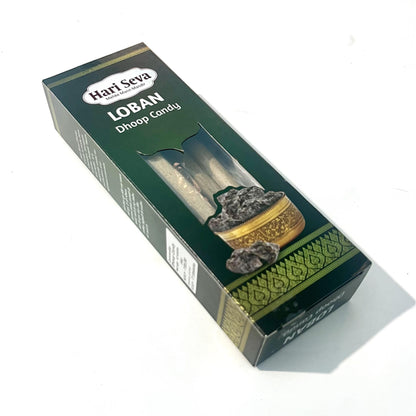 Hari Darshan Hari Seva LOBAN Dhoop Candy ( 12 sticks )