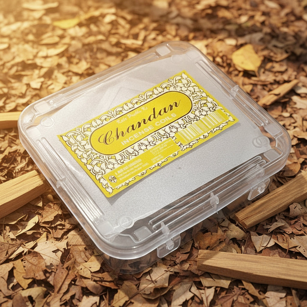 Raviikara CHANDAN premium incense Coils (10 coils)