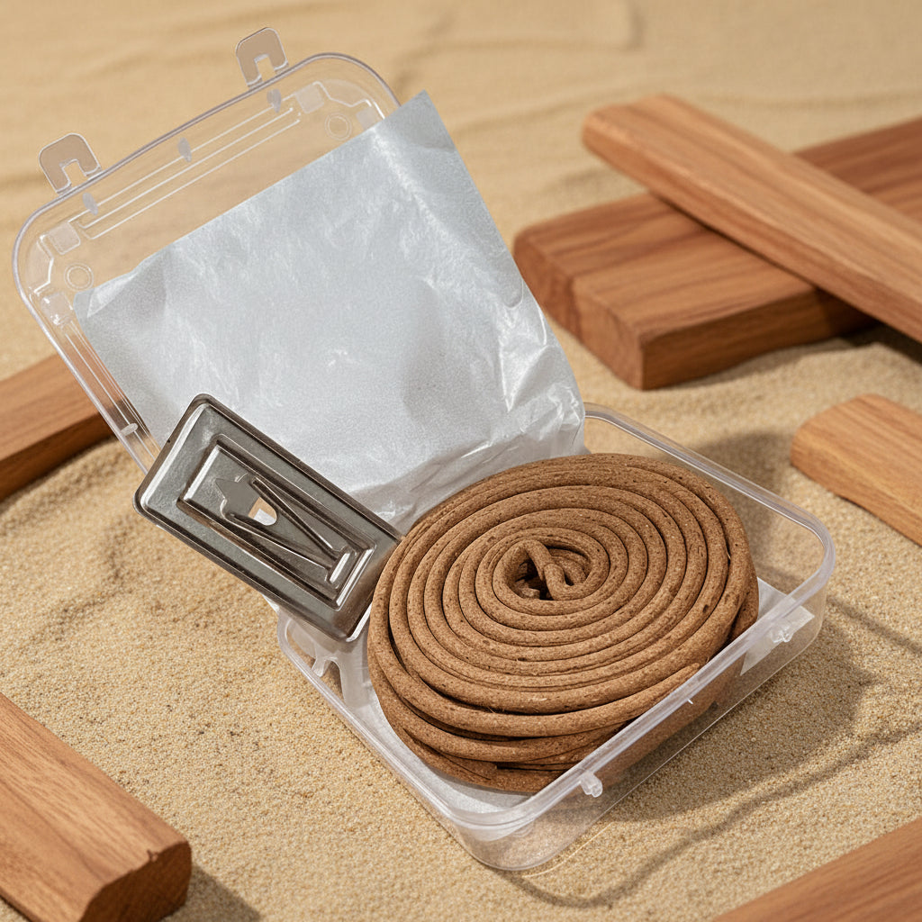 Raviikara CHANDAN premium incense Coils (10 coils)