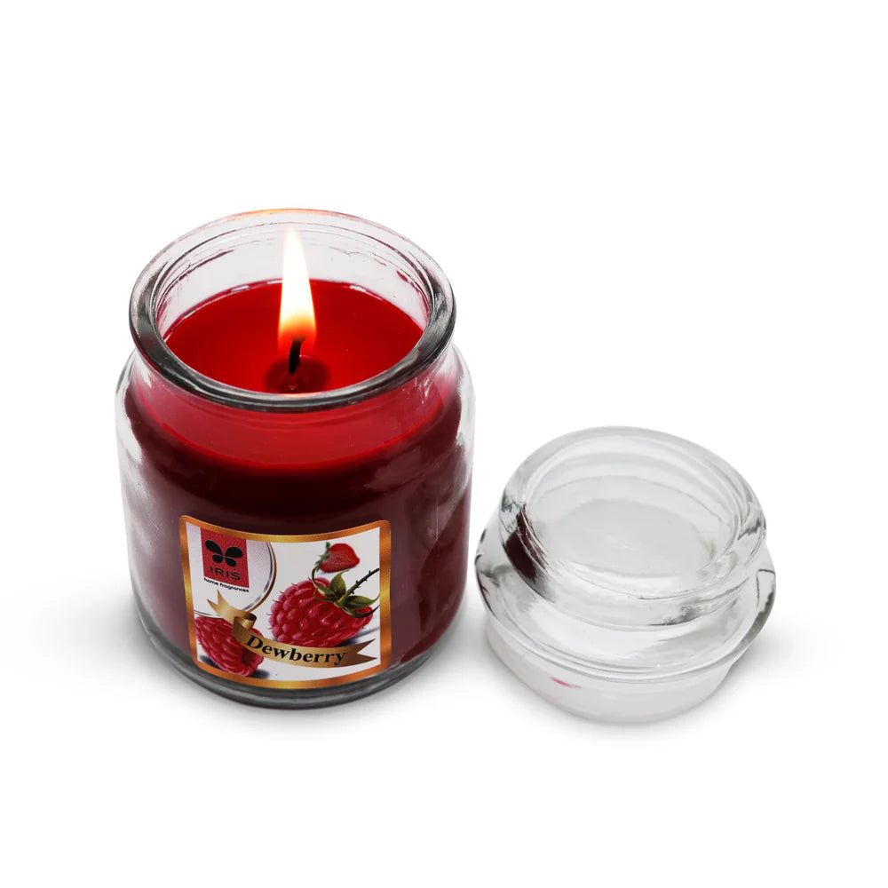 IRIS stawberry Jar Candle
