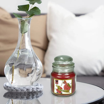 IRIS stawberry Jar Candle