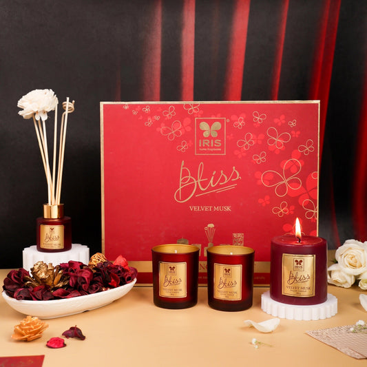 IRIS BLISS VELVET MUSK FRAGRANCE GIFT SET