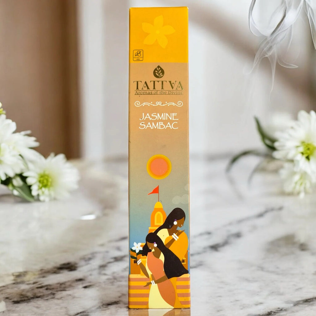 Tattva JASMINE SUNBAC Incense Sticks (40 Sticks)