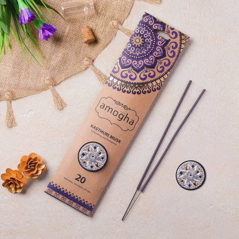 Amogha Kasturi Musk Incense Sticks