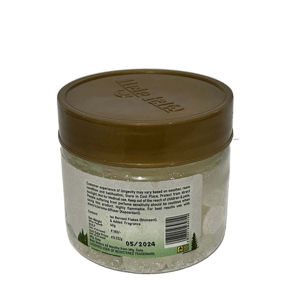 LabhGanga SAYFRESH Bhimseni Aroma KHUS KESAR Camphor (40 gm)