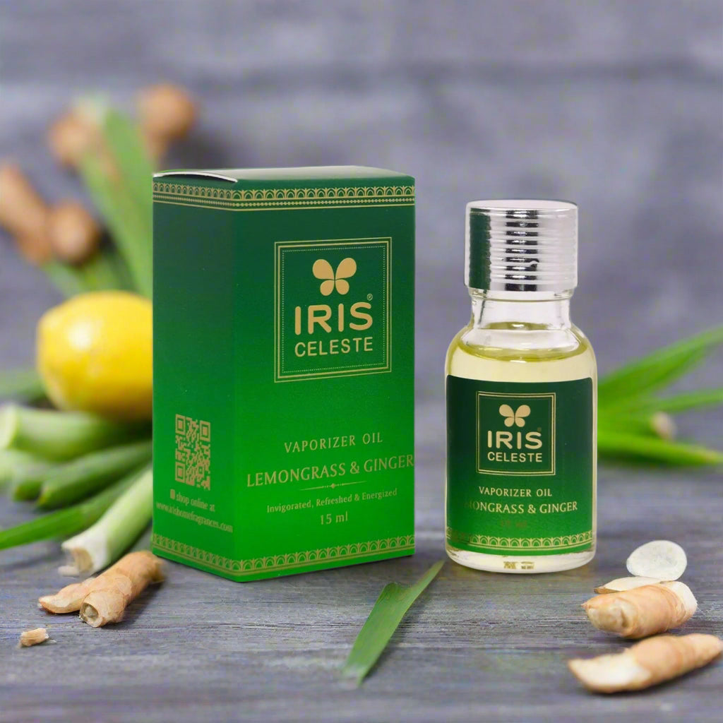 IRIS Celeste Vaporizer Oil LEMONGRASS & GINGER (15 ml)