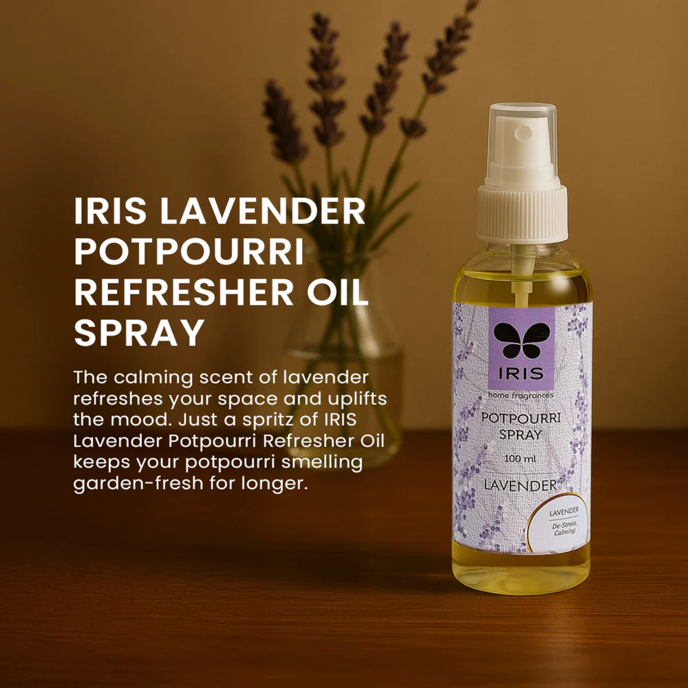 Iris Fragrances LAVENDER Potpourri Spray Oils (100ml)