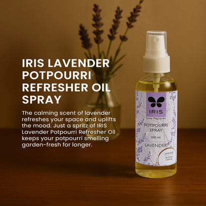 Iris Fragrances LAVENDER Potpourri Spray Oils (100ml)