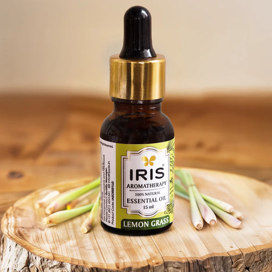 Iris Aromatherapy LEMONGRASS Essential oil (15ml)