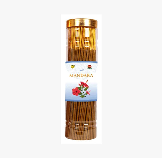 Sree MANDARA Incense Sticks jar (200g)