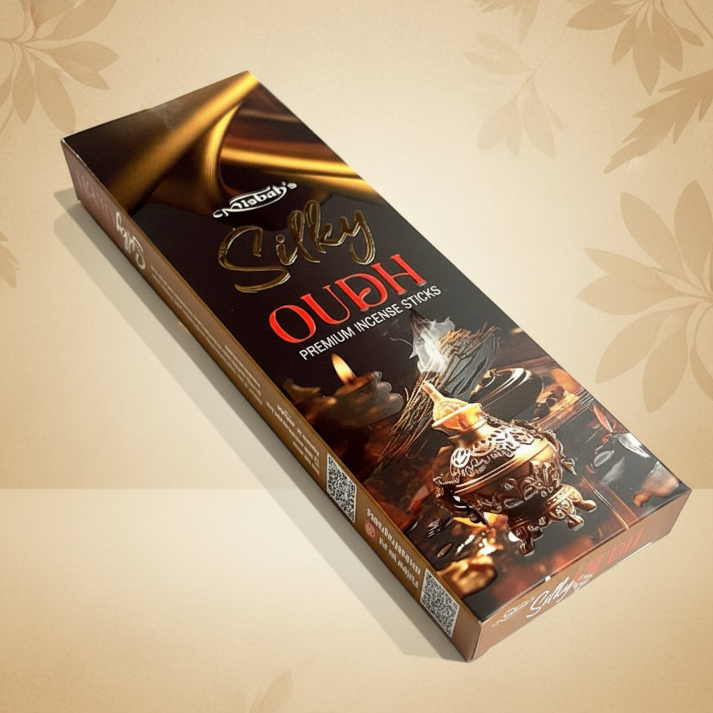 Misbah's SILKY OUDH Premium Incense Sticks (50 gms)