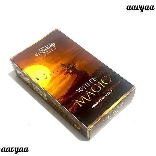 Misbah's WHITE MAGIC Premium Wet Dhoop (10 sticks)