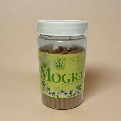 Forest Fragrance MOGRA Premium Dhoop Sticks Jar (90 gm)