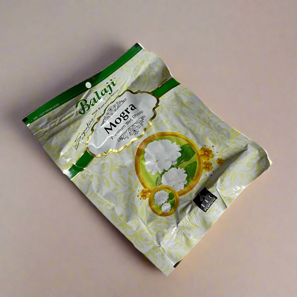Balaji MOGRA Premium Wet Dhoop  Pouch (20 sticks)