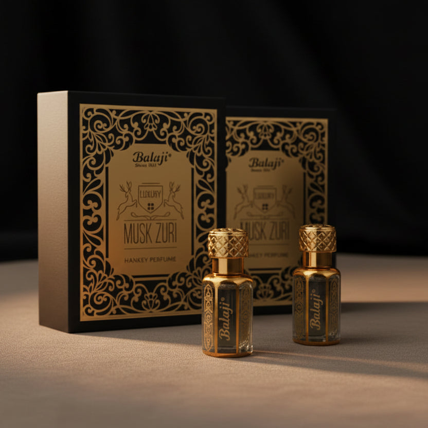 Combo of Balaji Musk Zuri Attar pack of 2