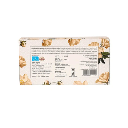 IRIS MUSK ELIXIR Taper Candles(1 pc- 110 gms)