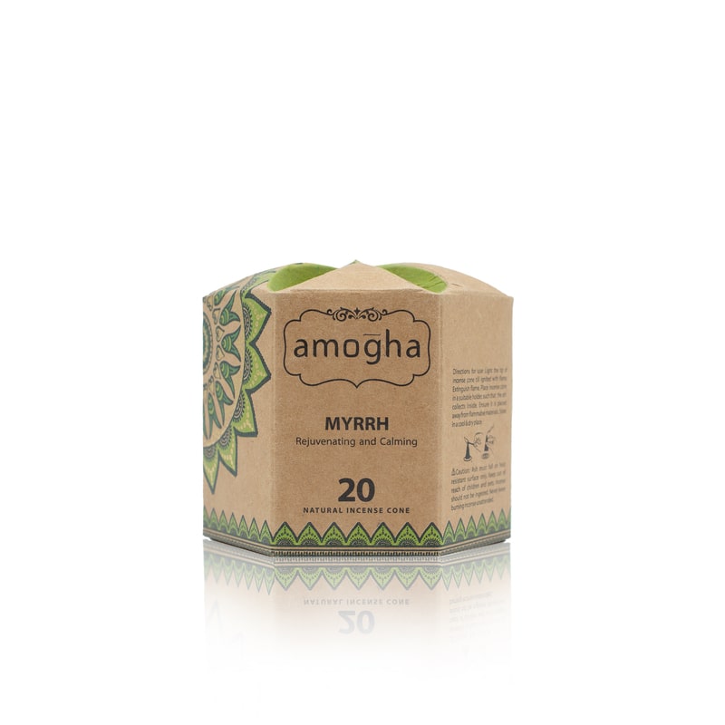 Amogha  MYRRH Incense Cones