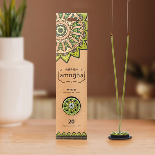 Amogha Myrrh Incense Sticks (20 sticks)