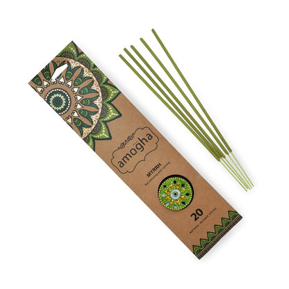 Amogha Myrrh Incense Sticks (20 sticks)