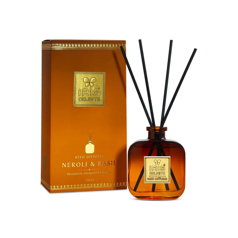 IRIS Celeste NEROLI & BASIL Reed Diffuser Set(150ml)