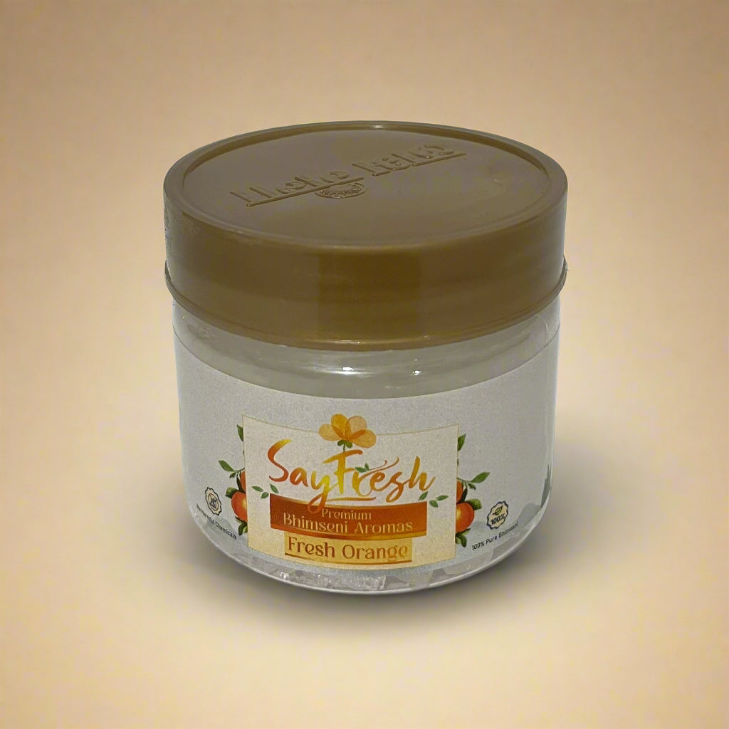 LabhGanga SAYFRESH Bhimseni Aroma FRESH ORANGE Camphor(40 gm)
