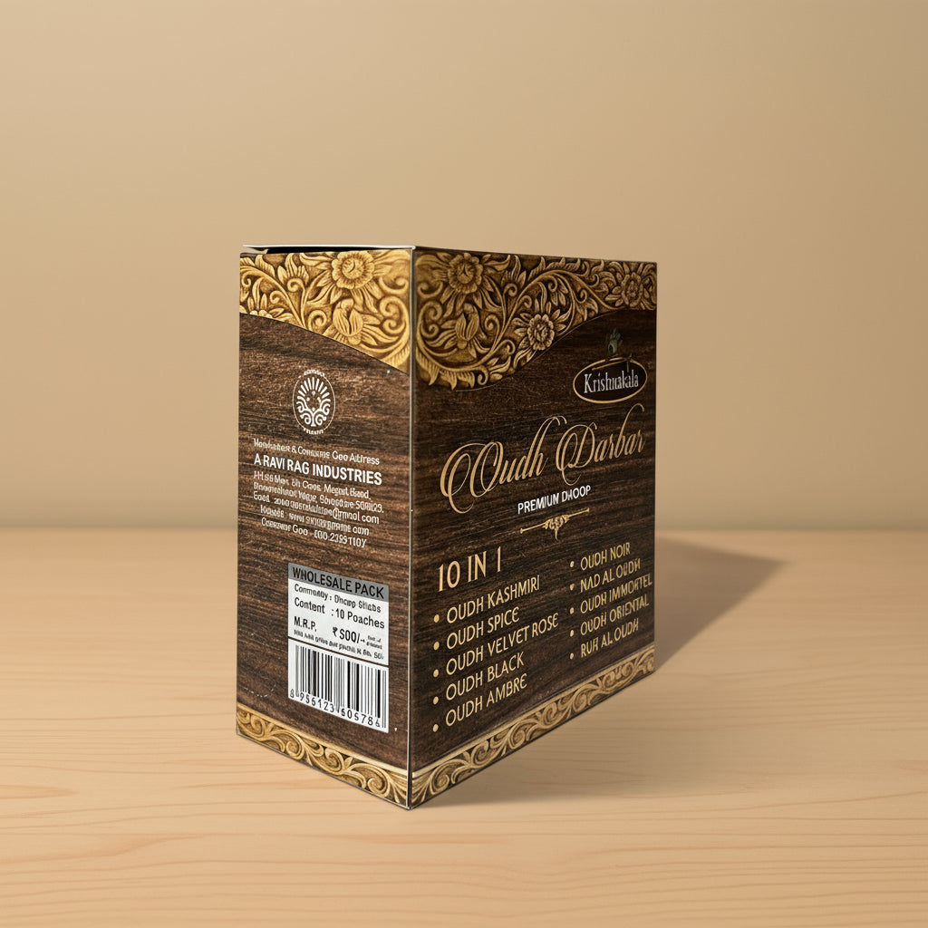 Krishnakala OUDH DARBAR Premium Dhoop(100 sticks)