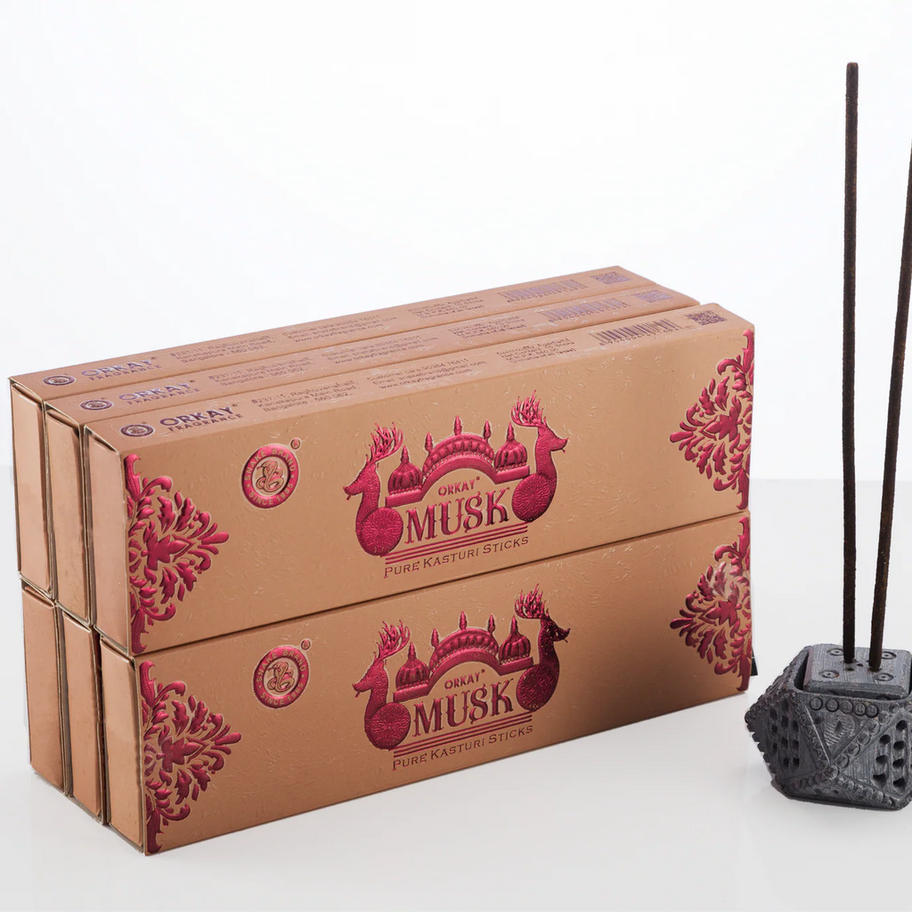 Orkay Fragrances Pure Musk Incense Sticks (10 sticks)