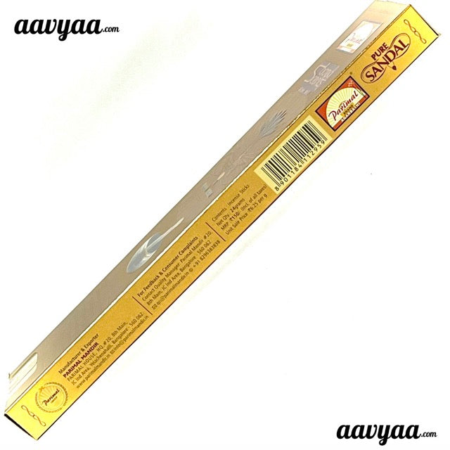 Parimal Sacred Scents PURE SANDAL Incense Sticks (24 gms)