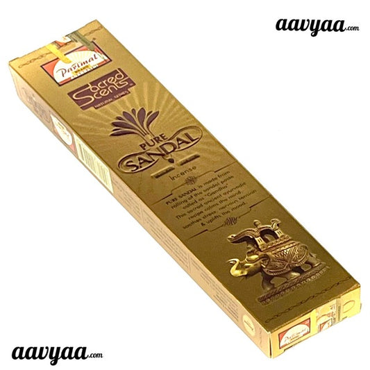 Parimal Sacred Scents Natural Series PURE SANDAL Incense Sticks (24 gms)