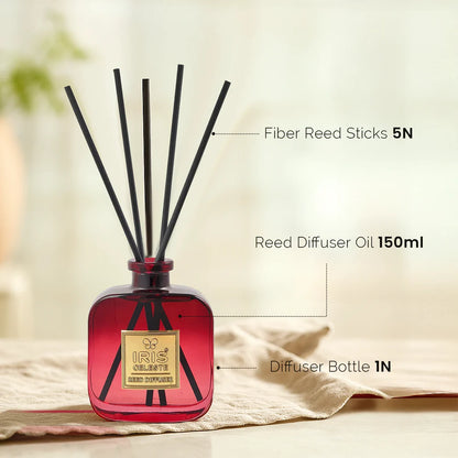 IRIS Celeste PEONY & ROSE Reed Diffuser Set(150ml)