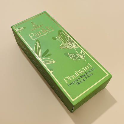 Saundh Pankh PHULWARI Premium Bambooless Dhoop Sticks(80 gm)