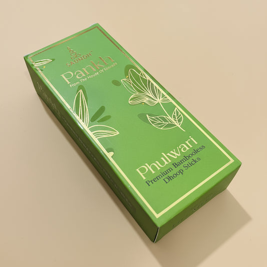 Saundh Pankh PHULWARI Premium Bambooless Dhoop Sticks(80 gm)