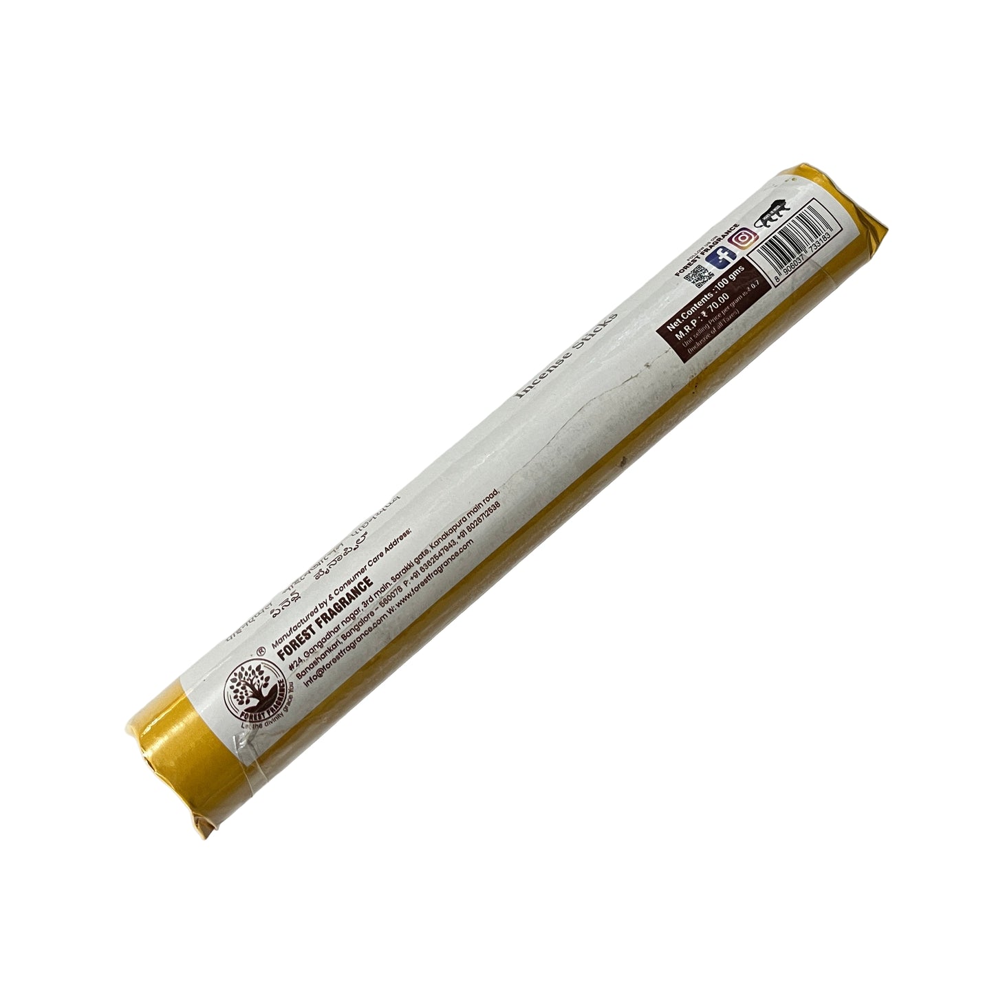 Forest Fragrance TROPICAL PINEAPPLE Incense Sticks Bundle (100 gm)