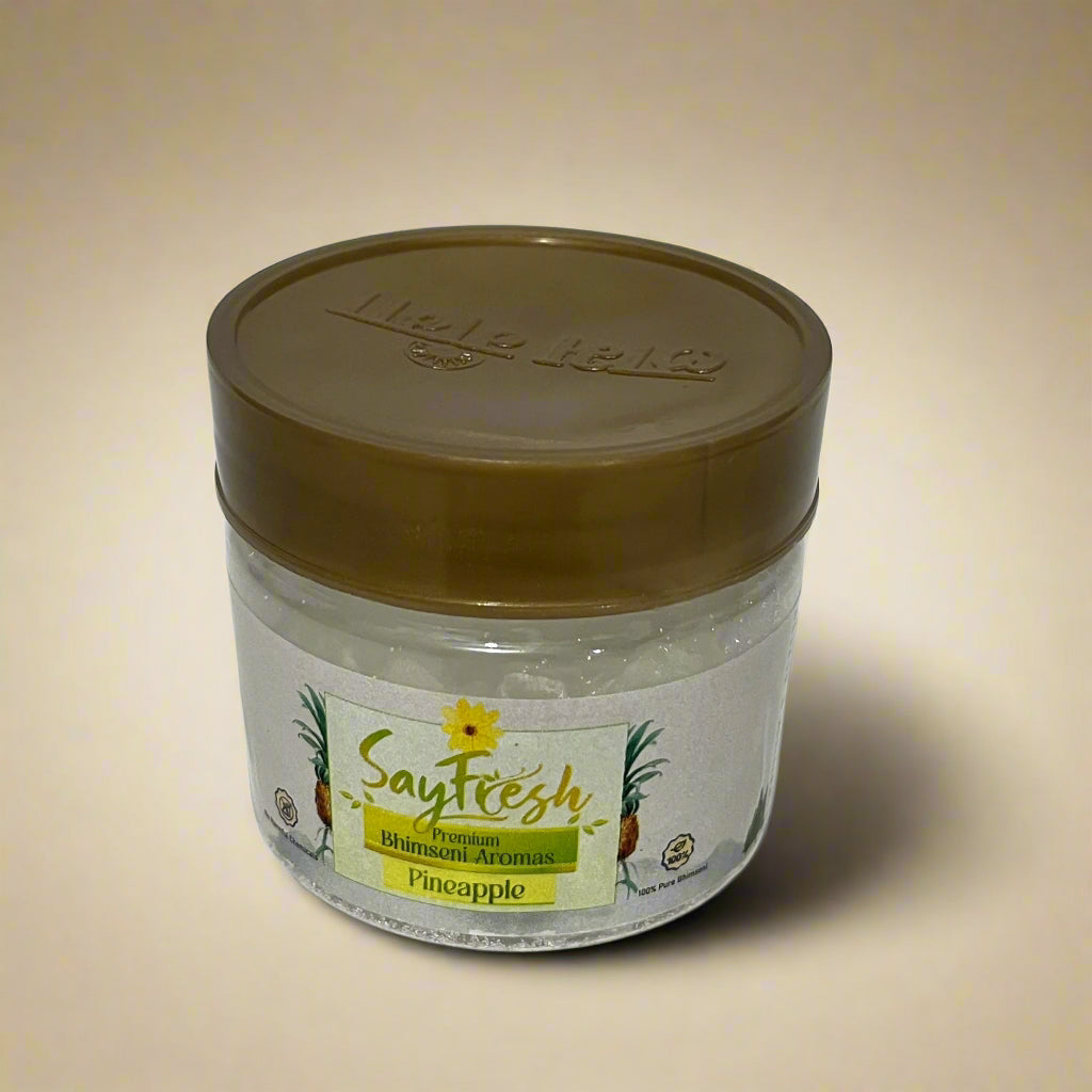 LabhGanga SAYFRESH Bhimseni Aroma PINEAPPLE Camphor(40 gm)