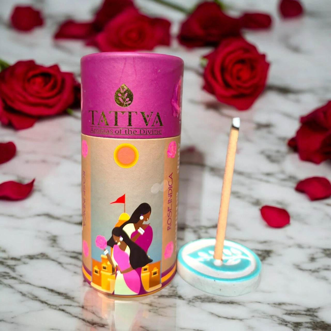 Tattva ROSE INDICA Dhoop Sticks (40 Sticks)