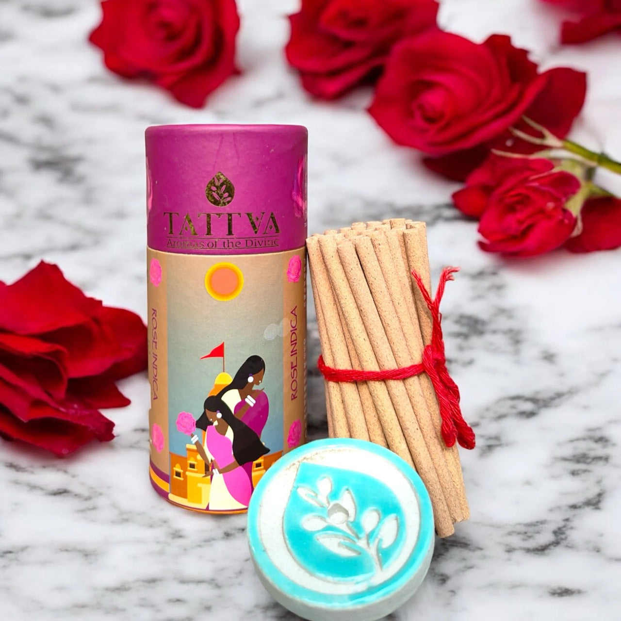 Tattva ROSE INDICA Dhoop Sticks (40 Sticks)