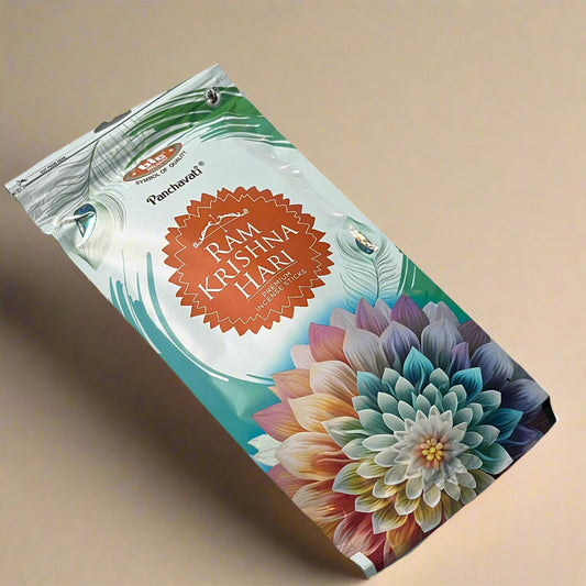 BIC Panchavati RAM KRISHNA HARI Premium Incense Sticks ZIPPER (110gm)