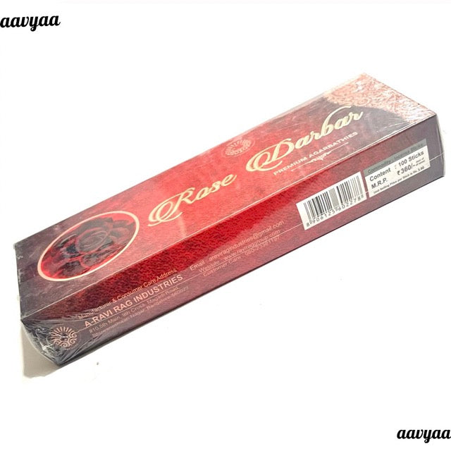 Raviikara ROSE DARBAR Premium Agarbathies (100 sticks)