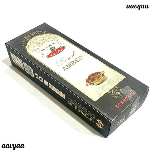 Raviikara Royal AMBER premium incense sticks (250 gm)