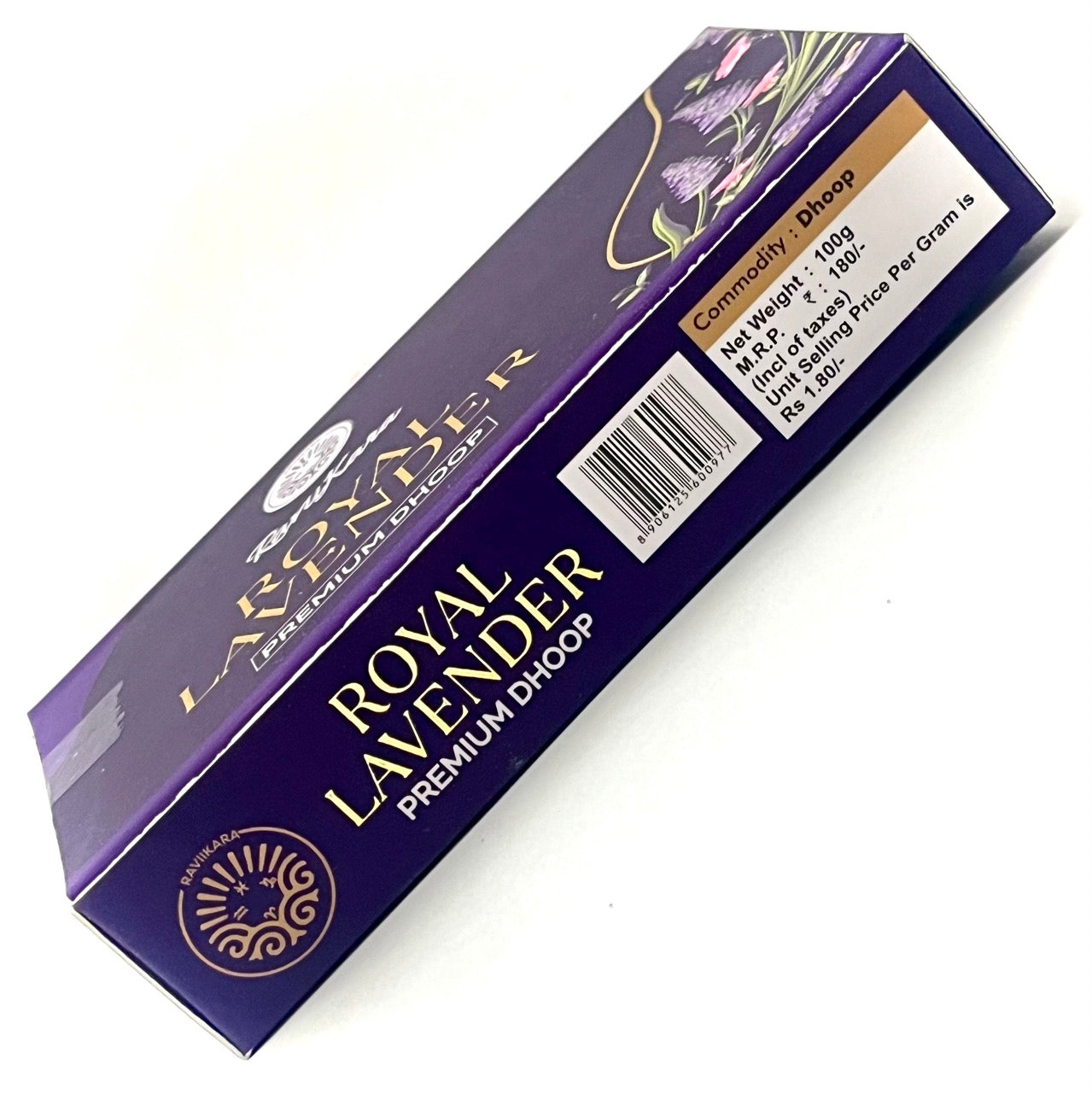 Raviikara Royal LAVENDER Premium Wet Dhoop (100 gms)