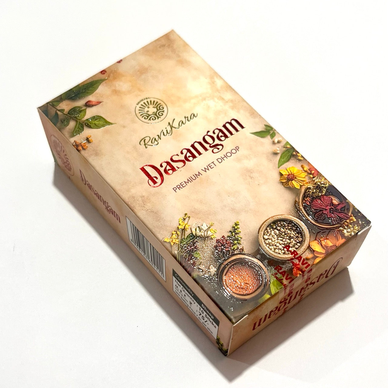Raviikara Dasangam Premium Wet Dhoop (10 sticks)