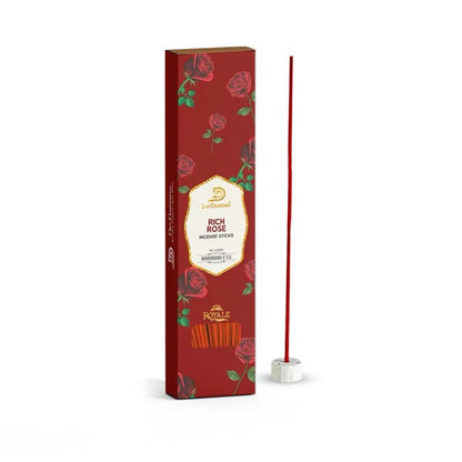 Devdarshan Rich Rose Bambooless Incense Sticks (40 Sticks)