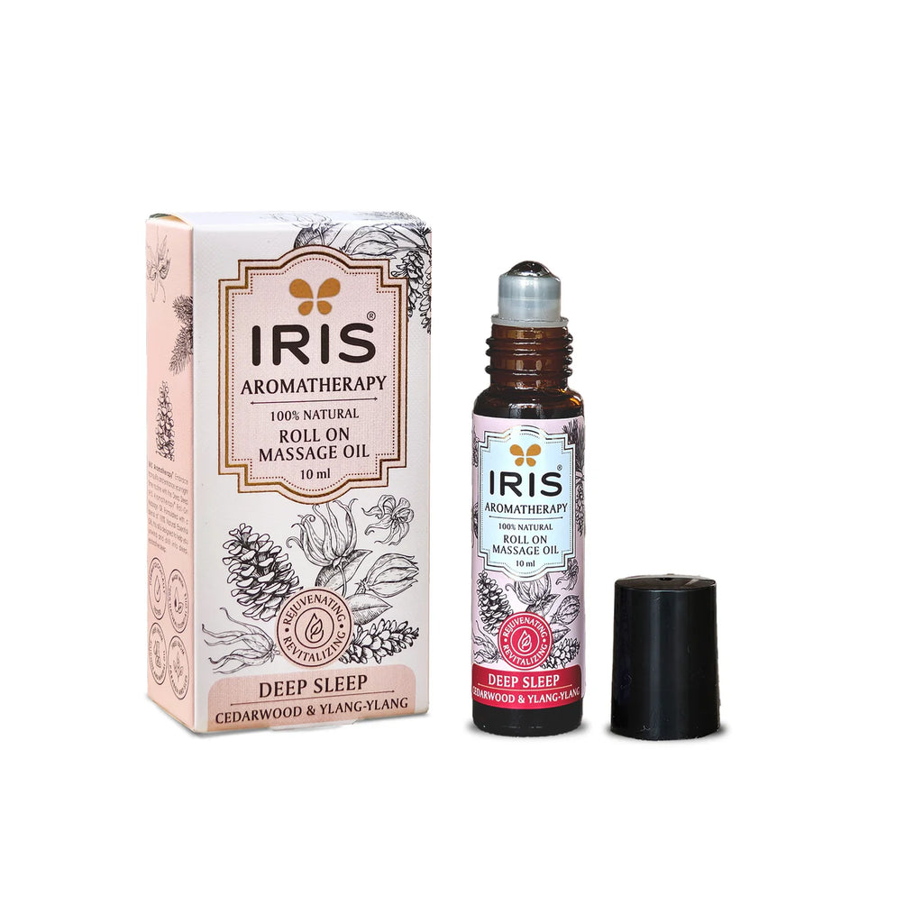 Iris DEEP SLEEP Roll On Massage Oil by IRIS Aromatherapy (10ml)